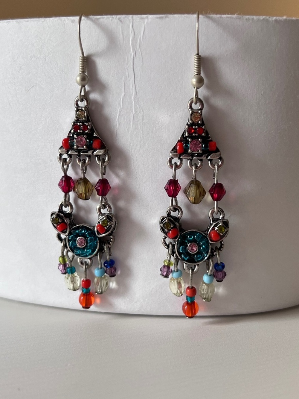 Ayala Bar Multicolor Earrings 2.5 inches